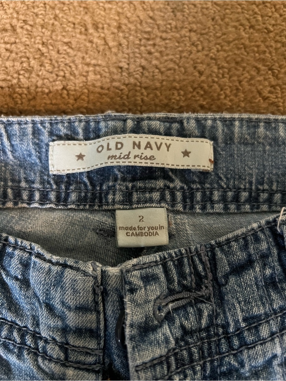 Y2K old navy shorts - Picture 3 of 4
